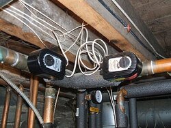 Pictures of my boiler install and tank...
