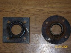 Flange fabricated for my EKO 60 PICS. What are others using for flange gaskets?