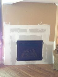 Non-flammable Fireplace Mantel Shelf