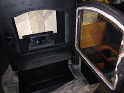 Pellet stoves with mirror fire door glass - How do you like them?