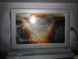 Razor blade experience with stove glass?