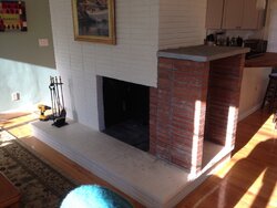 Fireplace transformation - Jotul C450 Kennebec