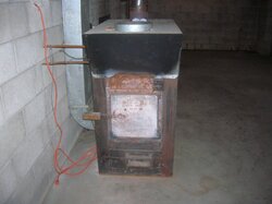 E.K. IND wood stove