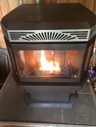 Hopping up the pellet stove with guages to monitor the vital signs! HR Saranac Comb Blower example!