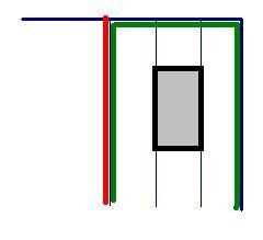 Half-height alcove ok for unlisted stove?