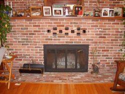 Installing a block-off plate with a Heatform fireplace