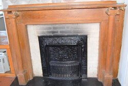 what is this? ( antique cast iron fireplace insert)