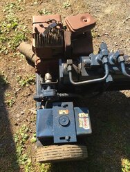 Old gas powered splitter