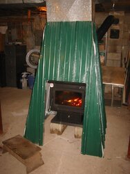 Basement stove enclosure report