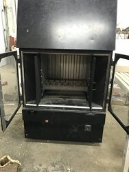 Luftkonditioning wood stove