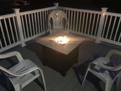 Lava Glass - What size and shape is best for an LP fire table?