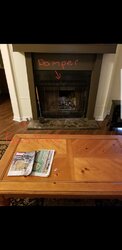 Installing a wood heater in a fireplace