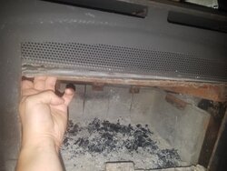 Buck stove broken part