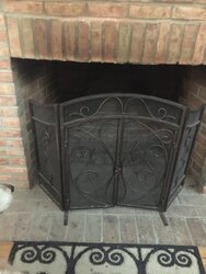 insert inside fireplace or freestanding