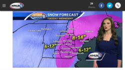 Expected Snowfall just upgraded here NE is your blower and generator ready?