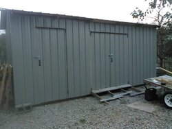 New pellet (& more) storage shed!