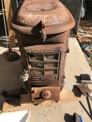 Montgomery ward wood stove #28