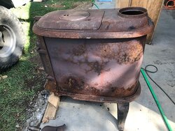 Montgomery ward wood stove #28