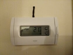 How to shut down Harman P-43 with thermostat hook-up.