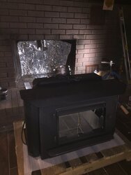 Thoughts on first overnight burn in newly installed Princess insert