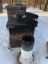 How to extend exterior triple wall chimney stove pipe?