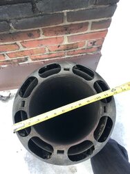 How to extend exterior triple wall chimney stove pipe?