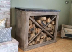 Indoor wood storage