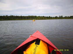 Tandem kayak - lake use
