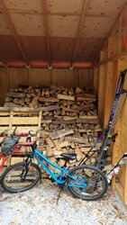 Wood not drying in shed, what now?