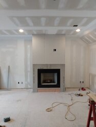 Question about applying stone over metal face of fireplace with lathe.