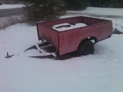 FREE - 2 potential wood hauling trailers near Utica NY
