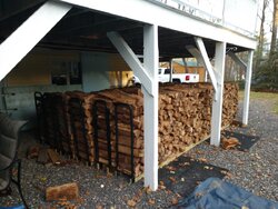This winters woodpile