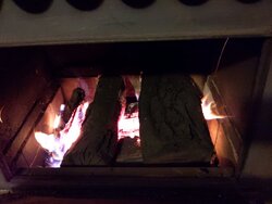 Old stove not maintaining proper chimney temps.