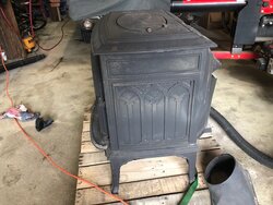 Old Timerbline Wood stove/New liner Creosote issues