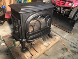 Old Timerbline Wood stove/New liner Creosote issues