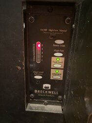 Breckwell p2000i control board won’t go lower than level 5