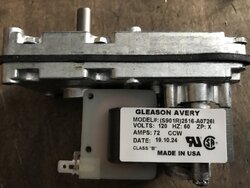 Updating old auger motors designed for 115 Volt AC to 120 VAC