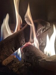 Soot build up - natural gas fireplace