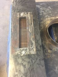 Question about Old Earth Stove Air  Intake