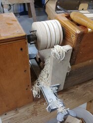 Experiments with a gyn pole winch