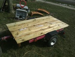 Teensy Trailer gets new deck and more.