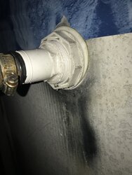 Brand new above ground wide mouth skimmer leaks?