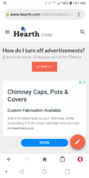 How do I turn off advertisements?