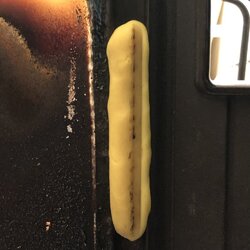 Fixing Blaze King Ashford 30 door stink with Play-Doh
