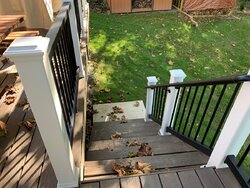 How to lift wood onto a deck?