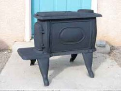 I think this was my first wood stove