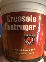 Creosote removing products.  Opinions?