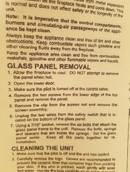 Glass door removal TEMCO MW280