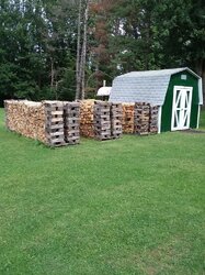 Judge my first year stacking wood?
