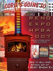 Hearth.com needs your help sending Corie to Fireplace/Stove Trade show